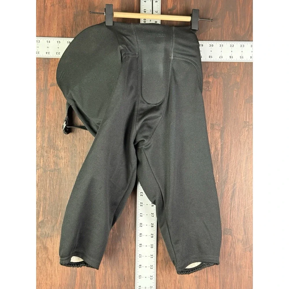 Schutt Pants Football Practice Padded‎ Belted Integrated Black Youth Size XL